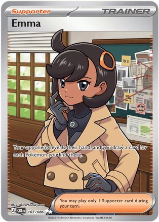 Emma (107/086) - ME04 Chaos Rising Holofoil - Ultra Rare
