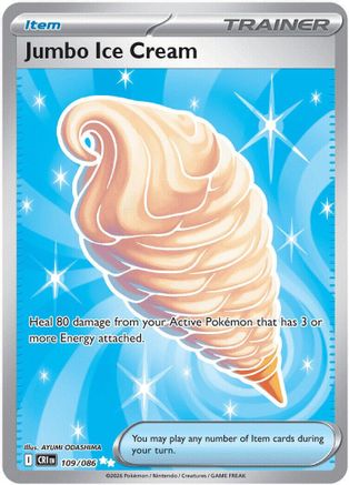 Jumbo Ice Cream (109/null) - ME04 Chaos Rising Holofoil - Ultra Rare