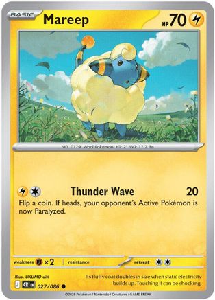Mareep (27/null) - ME04 Chaos Rising  - Common