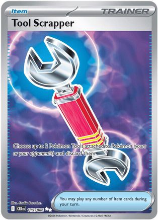 Tool Scrapper (115/null) - ME04 Chaos Rising Holofoil - Ultra Rare