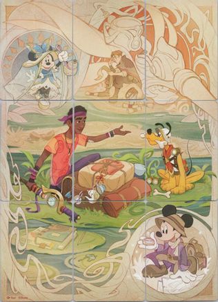 ()  Wilds Unkown Puzzle Insert (Set of 9) - Wilds Unknown  Normal