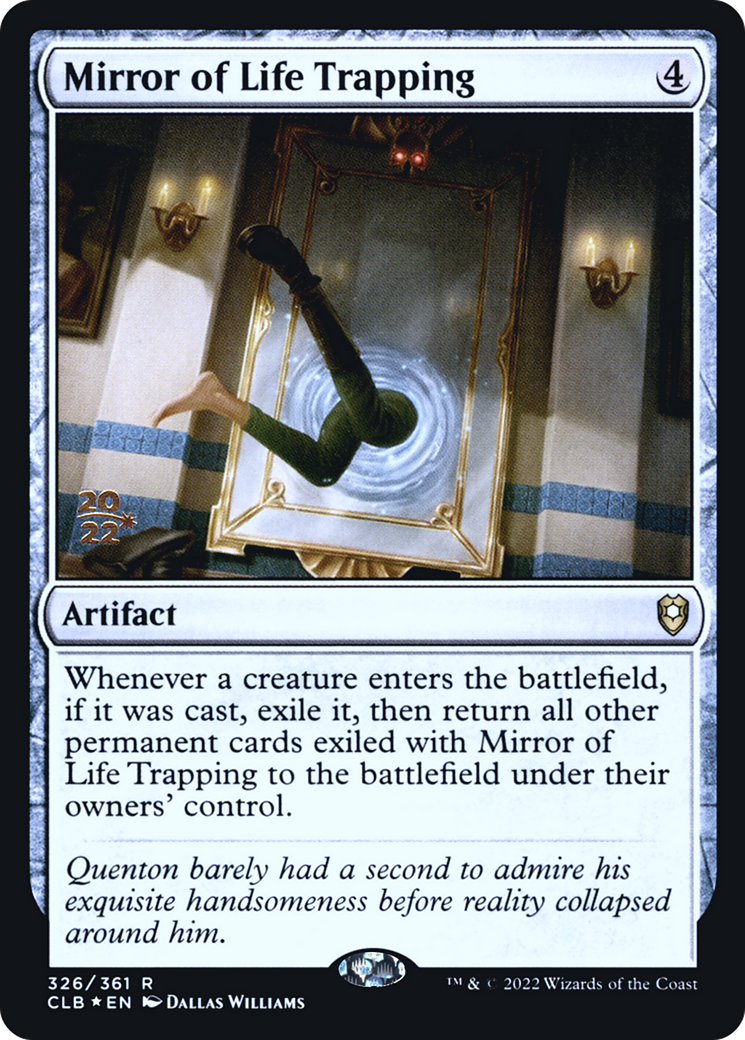 Mirror of Life Trapping (PRE-326S) - Battle for Baldur's Gate Promos (Prerelease) Foil
