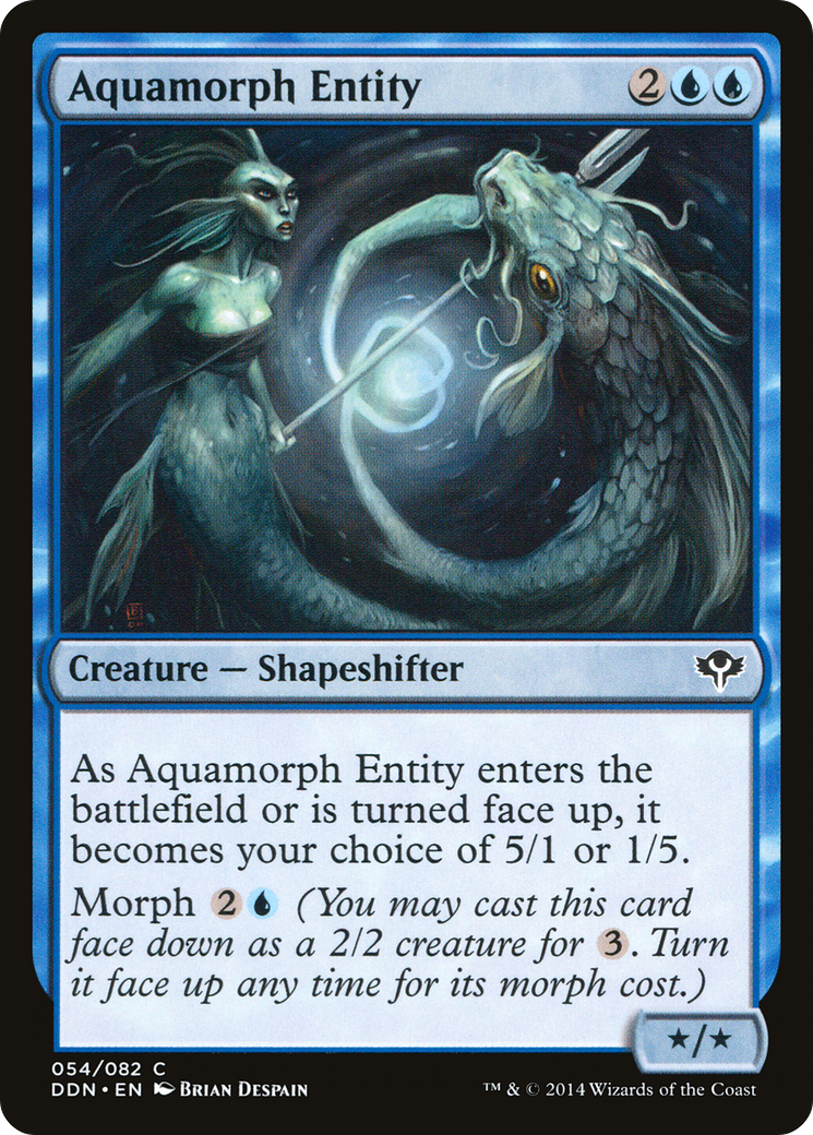 Aquamorph Entity (DDN-054) - Duel Decks: Speed vs. Cunning