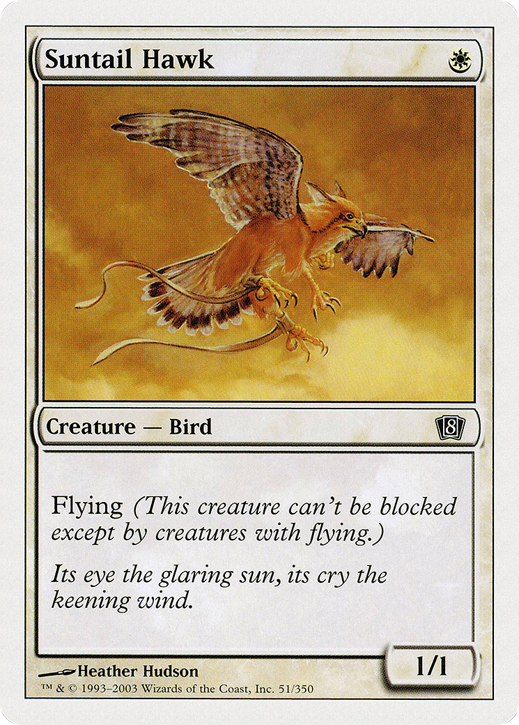 Suntail Hawk (8ED-051) - Eighth Edition