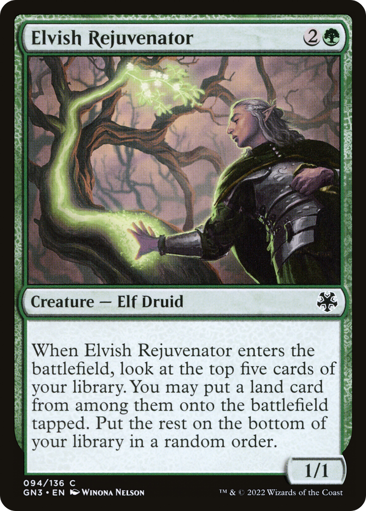 Elvish Rejuvenator (GN3-094) - Game Night: Free-for-All