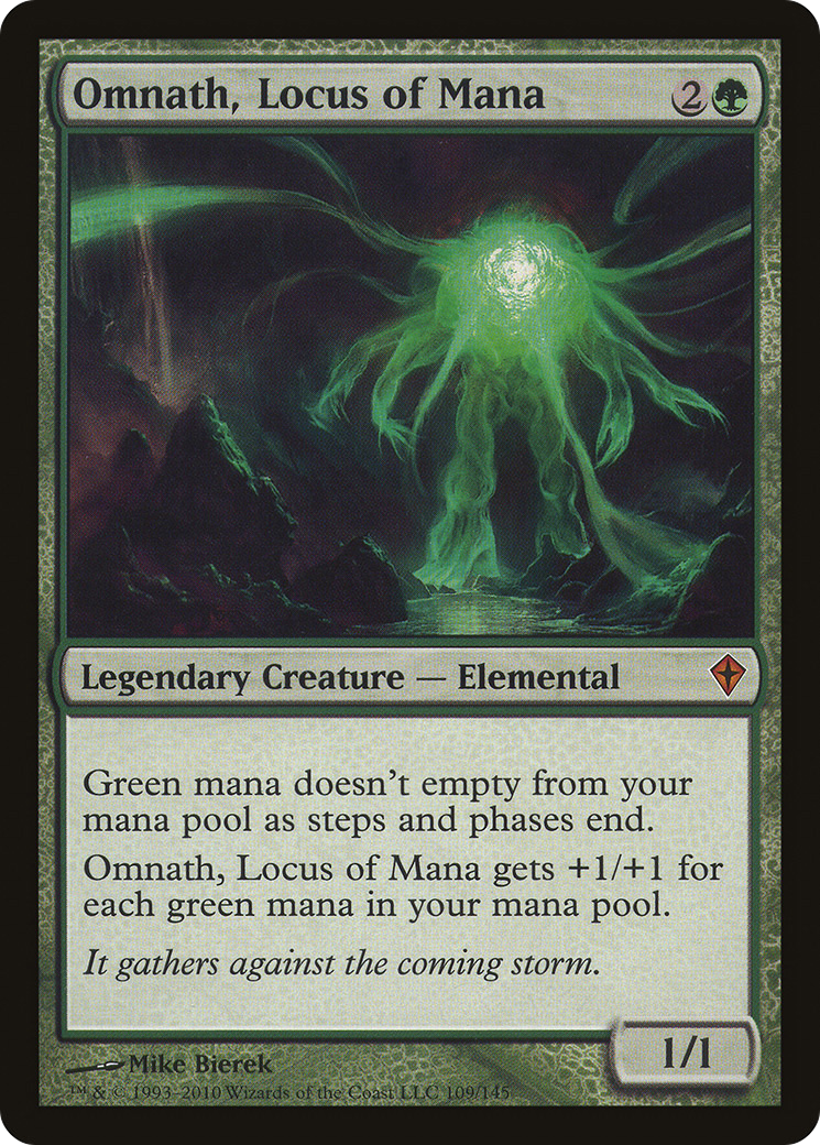 Omnath, Locus of Mana (WWK-109) - Worldwake Foil