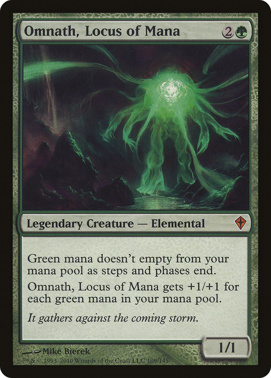 Omnath, Locus of Mana (WWK-109) - Worldwake Foil