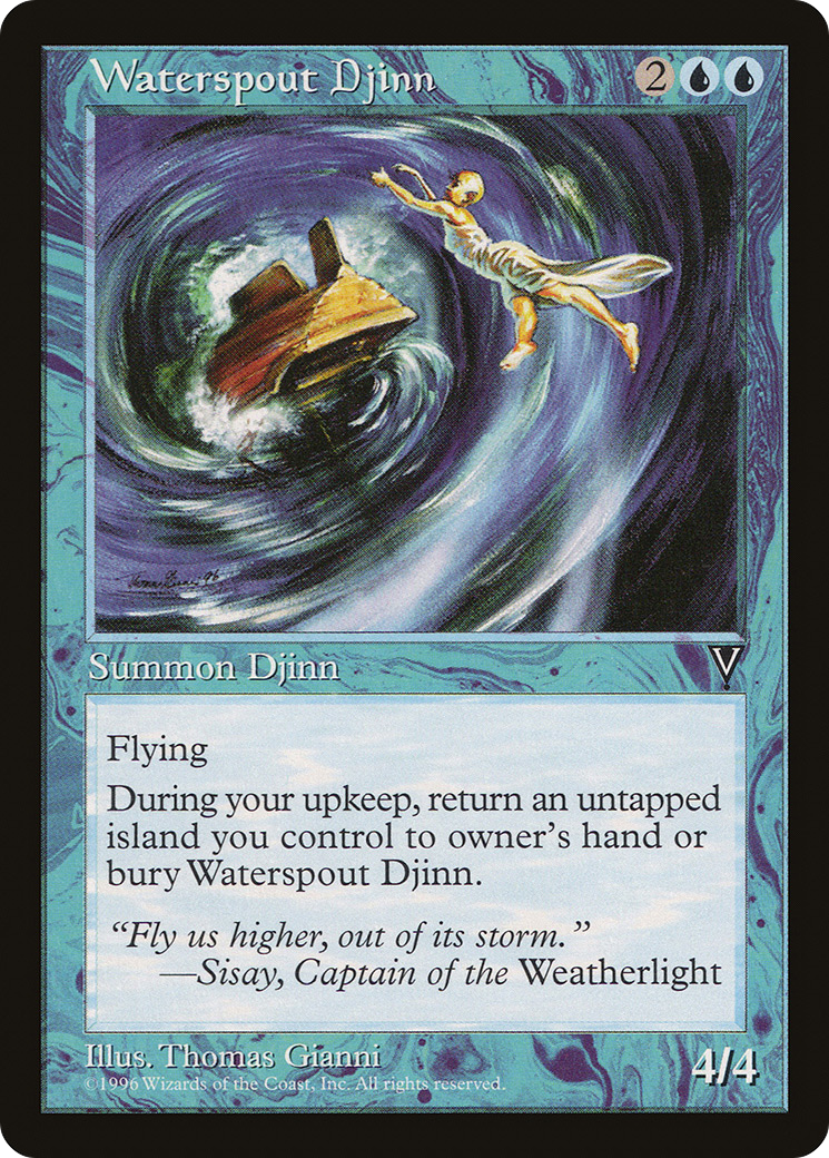 Waterspout Djinn (VIS-050) - Visions