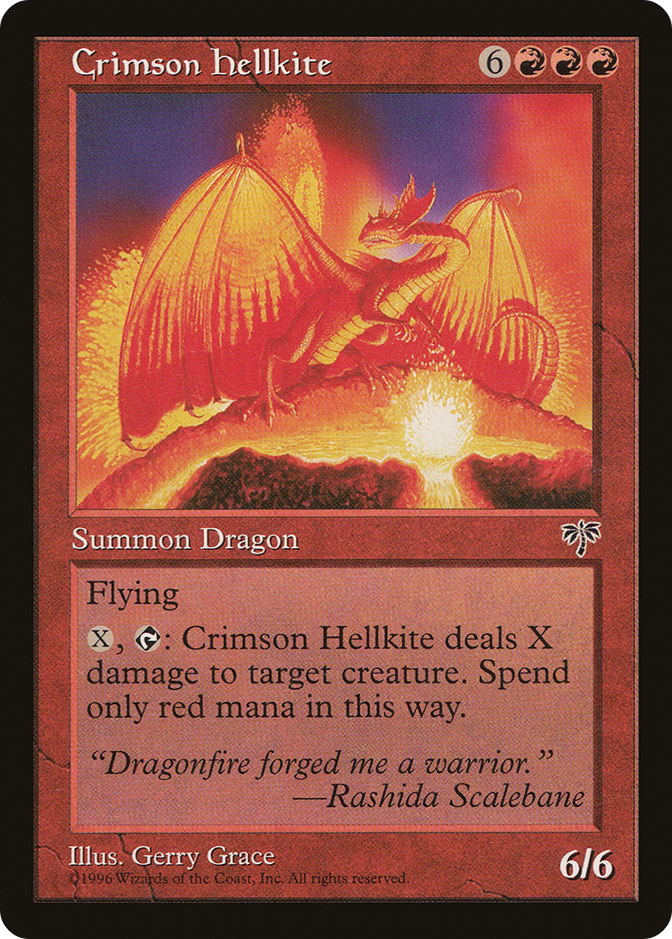 Crimson Hellkite (MIR-167) - Mirage