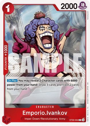 (ST30-004) Emporio.Ivankov - Starter Deck EX: Luffy & Ace - Normal