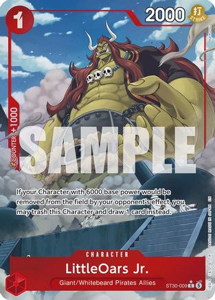 (ST30-009) LittleOars Jr. (Full Art) - Starter Deck EX: Luffy & Ace - Foil