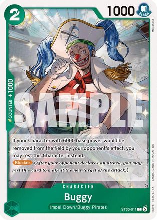 (ST30-011) Buggy - Starter Deck EX: Luffy & Ace - Normal