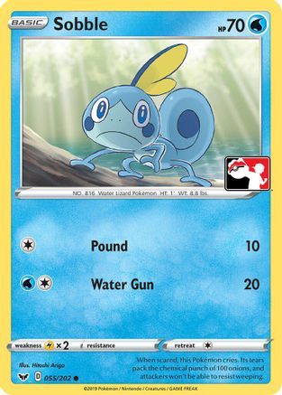 Sobble (Library Exclusive) (55/null) - Miscellaneous Cards & Products Reverse Holofoil - Common