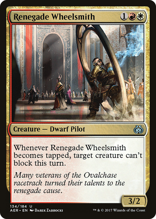 Renegade Wheelsmith (AER-134) - Aether Revolt Foil