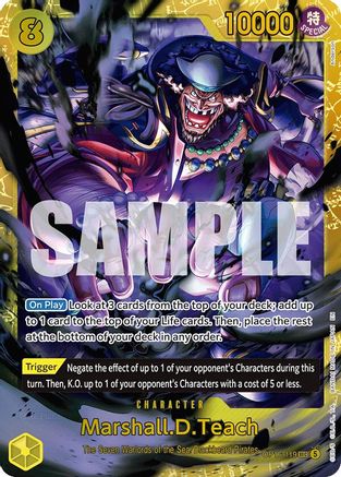 (OP16-119) Marshall.D.Teach (119) - The Time of Battle - Foil