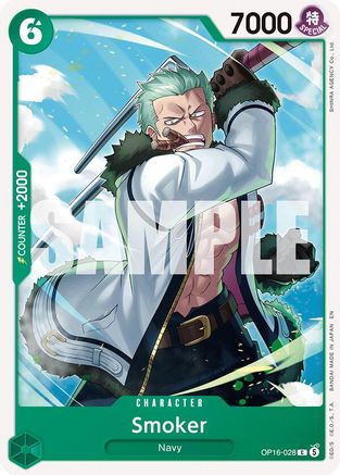 (OP16-028) Smoker - The Time of Battle - Normal