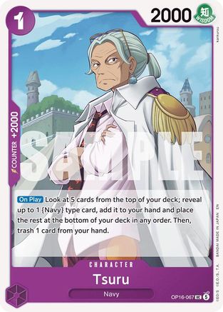 (OP16-067) Tsuru - The Time of Battle - Normal