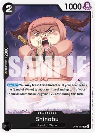 (OP16-087) Shinobu - The Time of Battle - Normal