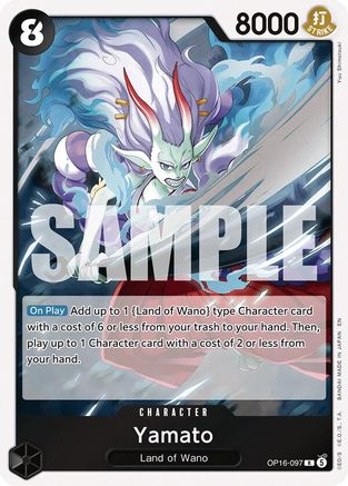 (OP16-097) Yamato (097) - The Time of Battle - Foil