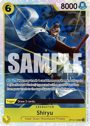 (OP16-108) Shiryu - The Time of Battle - Foil