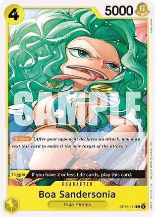 (OP16-111) Boa Sandersonia - The Time of Battle - Normal
