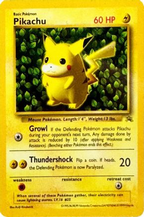Pikachu(Corocoro Grey Star) ) - WoTC Promo  - Promo