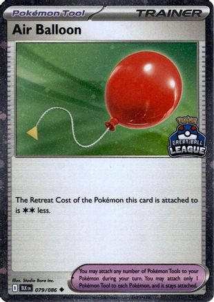 Air Balloon (Great Ball League) (79/086) - League & Championship Cards Holofoil - Uncommon