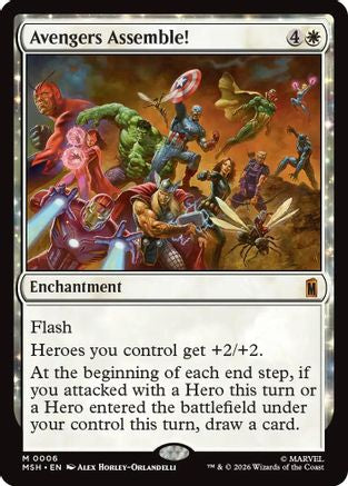 Avengers Assemble! (MSH-006) - Marvel Super Heroes