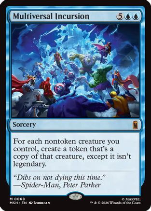 Multiversal Incursion (MSH-068) - Marvel Super Heroes