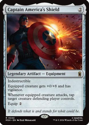 Captain America's Shield (MSH-244) - Marvel Super Heroes