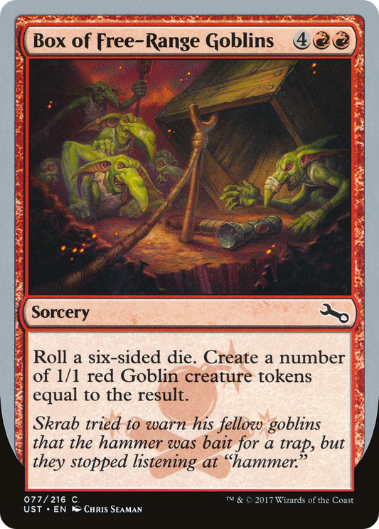 Box of Free-Range Goblins  (UST-077) - Unstable