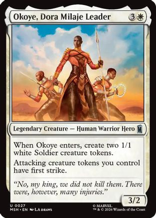 Okoye, Dora Milaje Leader (MSH-027) - Marvel Super Heroes