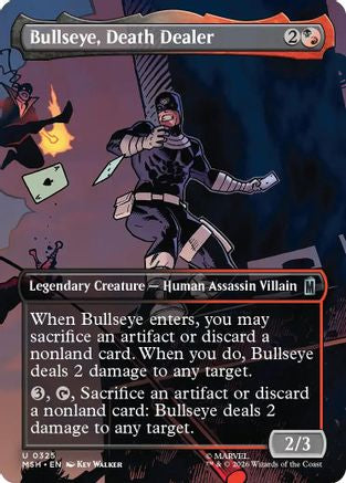 Bullseye, Death Dealer (Borderless) (MSH-325) - Marvel Super Heroes