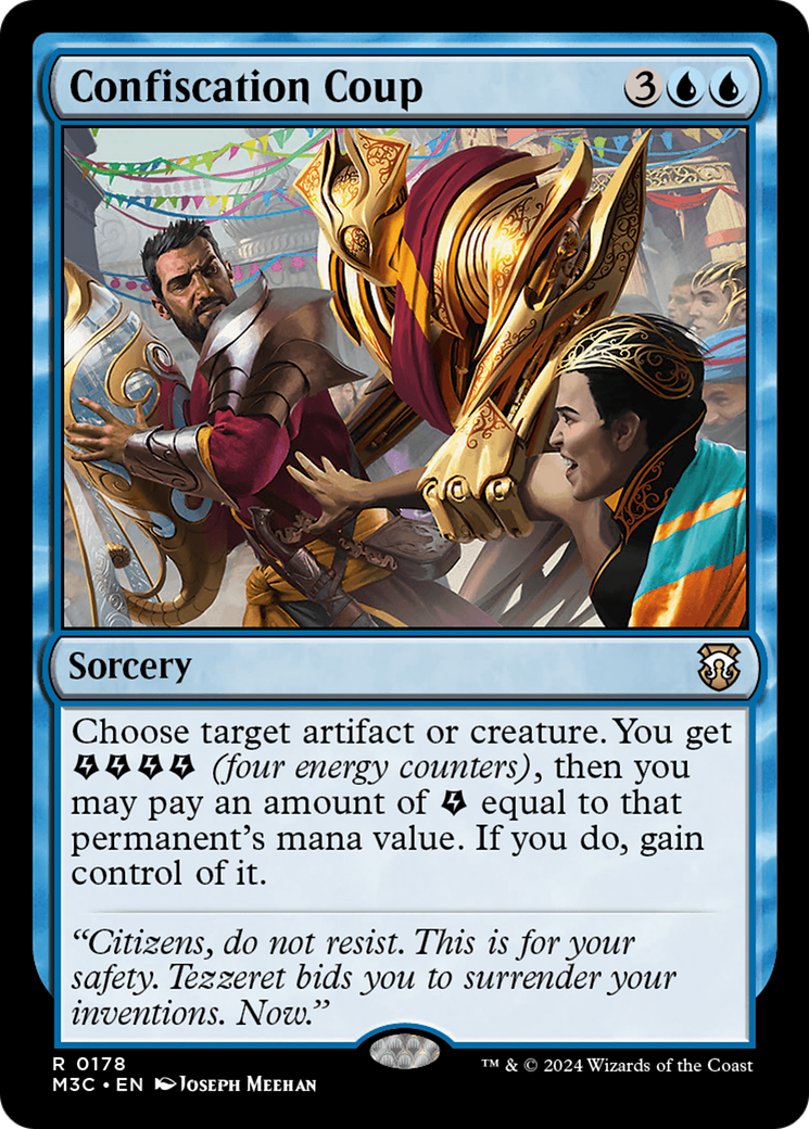 Confiscation Coup (M3C-178) - Modern Horizons 3 Commander Foil