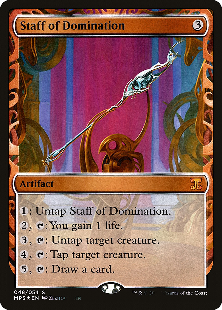 Staff of Domination (MPS-048) - Kaladesh Inventions Foil