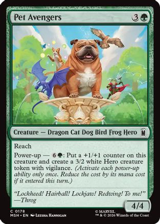 Pet Avengers (MSH-178) - Marvel Super Heroes