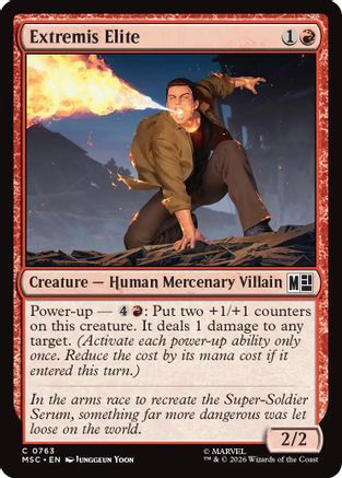 Extremis Elite (MSC-763) - Commander: Marvel Super Heroes Foil