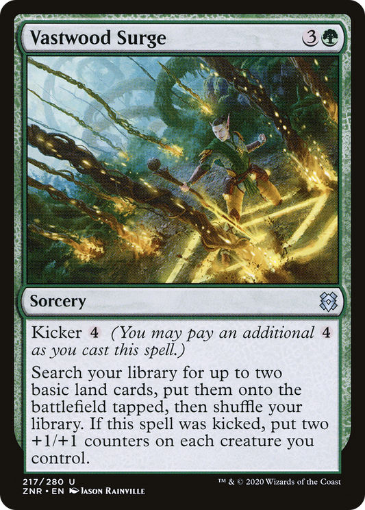 Vastwood Surge (ZNR-217) - Zendikar Rising Foil