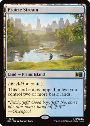 Prairie Stream (MSC-257) - Commander: Marvel Super Heroes