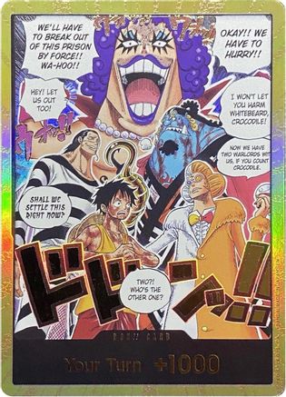 DON!! Card (Alternate Art) (Gold) - The Time of Battle - Foil