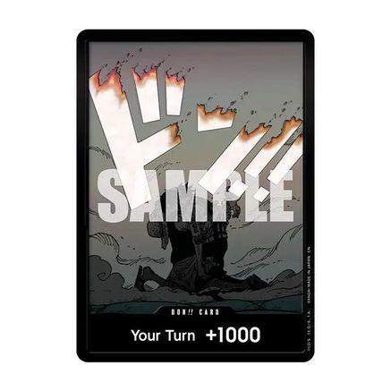 DON!! Card (Double Pack Set Vol. 11) (Luffy and Ace) - The Time of Battle - Foil