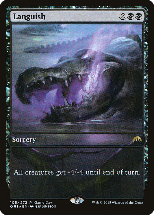 Languish (PORI-105) - Magic Origins Promos Foil