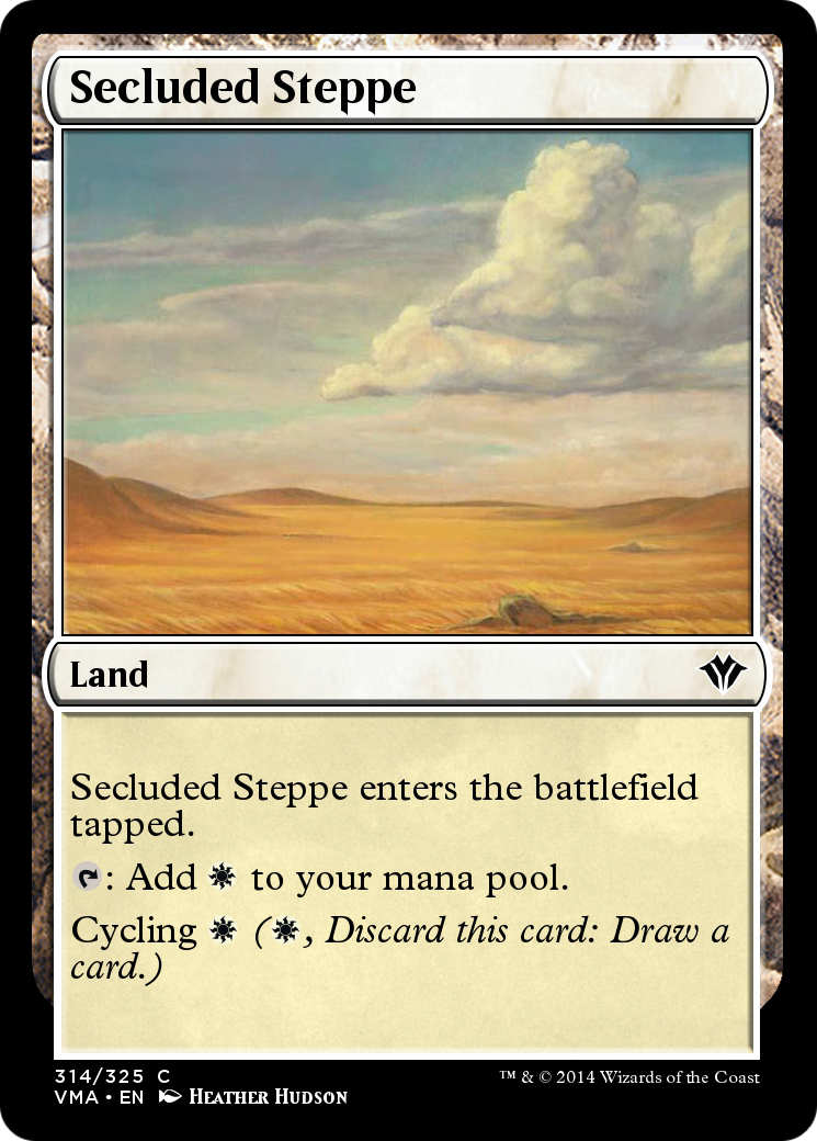 Secluded Steppe (VMA-314) - Vintage Masters Foil