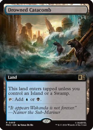 Drowned Catacomb (Extended Art) (MSC-469) - Commander: Marvel Super Heroes