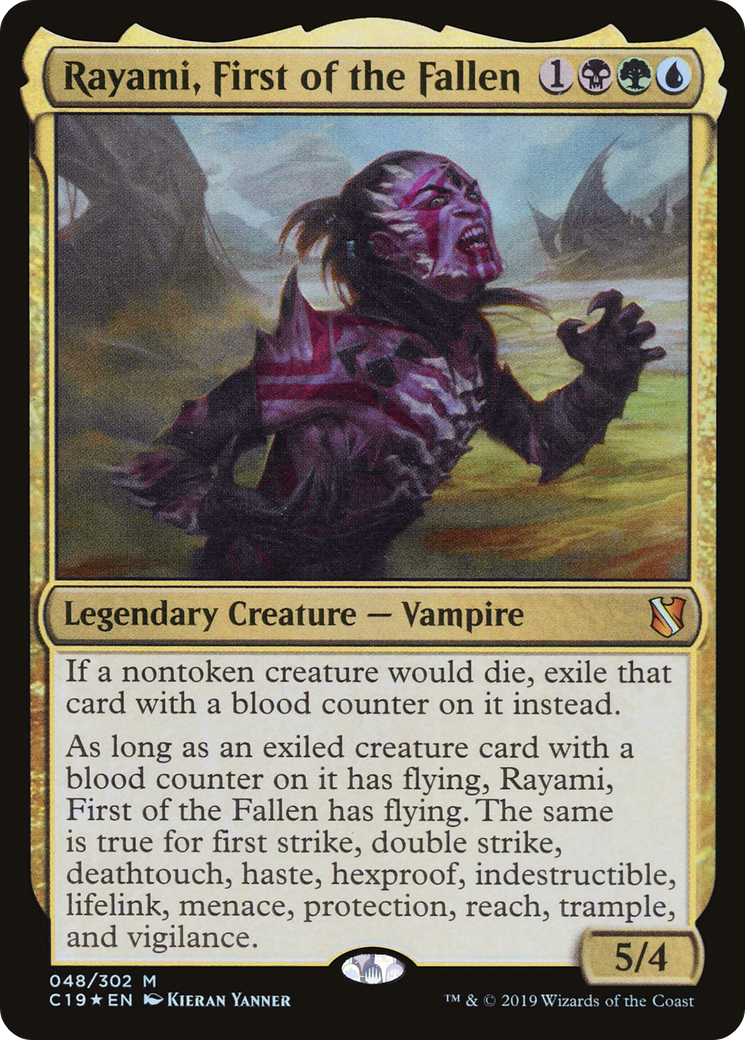 Rayami, First of the Fallen (C19-048) - Commander 2019 Foil