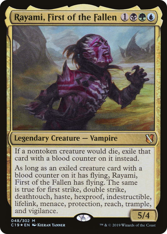 Rayami, First of the Fallen (C19-048) - Commander 2019 Foil