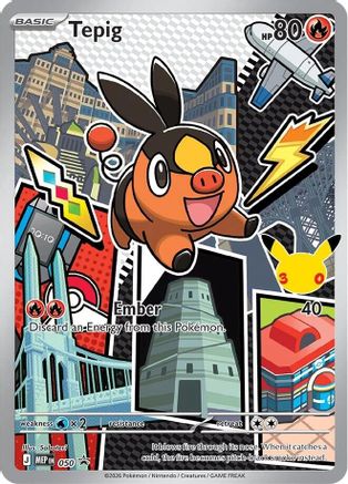 Tepig (50/null) - ME Mega Evolution Promo Holofoil - Promo