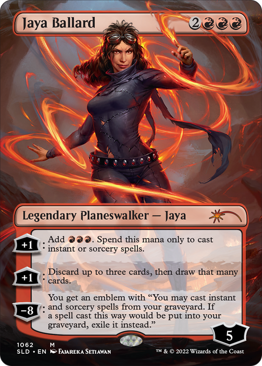 Jaya Ballard (SLD-1062) - Secret Lair Drop (Borderless) Foil