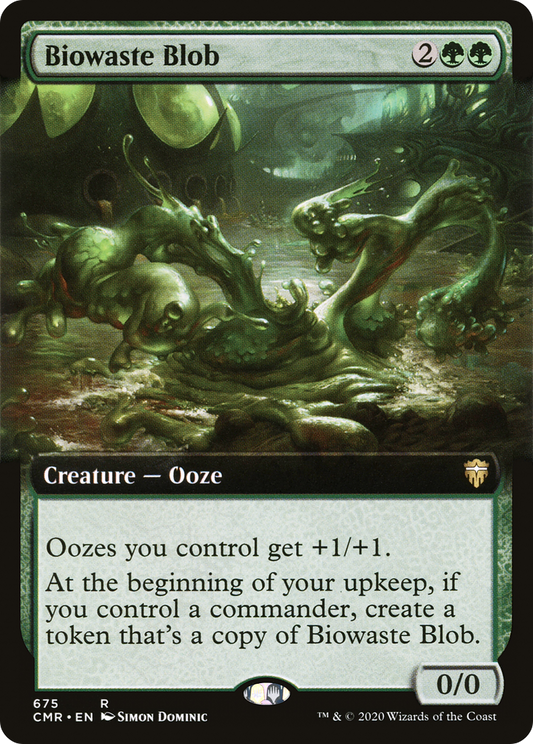 Biowaste Blob (CMR-675) - Commander Legends: (Extended Art)