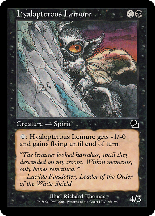 Hyalopterous Lemure (ME1-072) - Masters Edition Foil